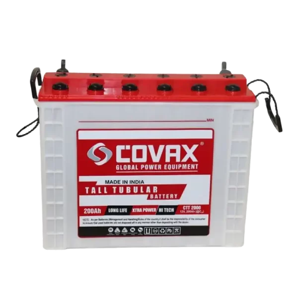 Covax 12V 200Ah Battery - A durable and efficient battery for your energy needs in Lebanon.