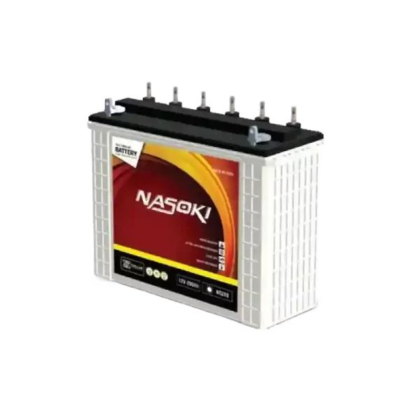 NASOKI Tubular Battery 12V 240Ah - A durable and reliable battery for your energy needs in Lebanon.