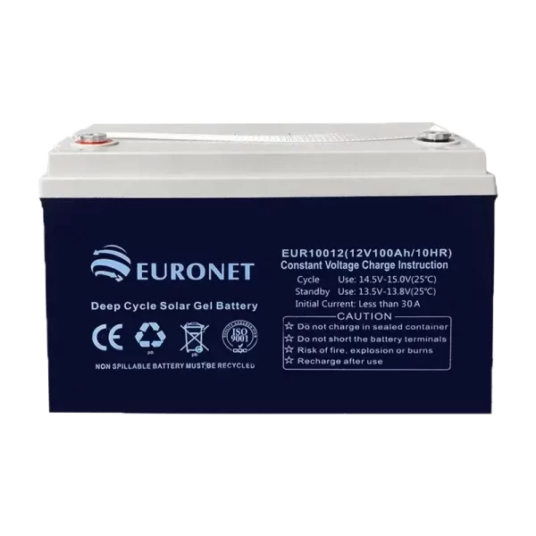 Euronet Gel Battery 12V 100Ah