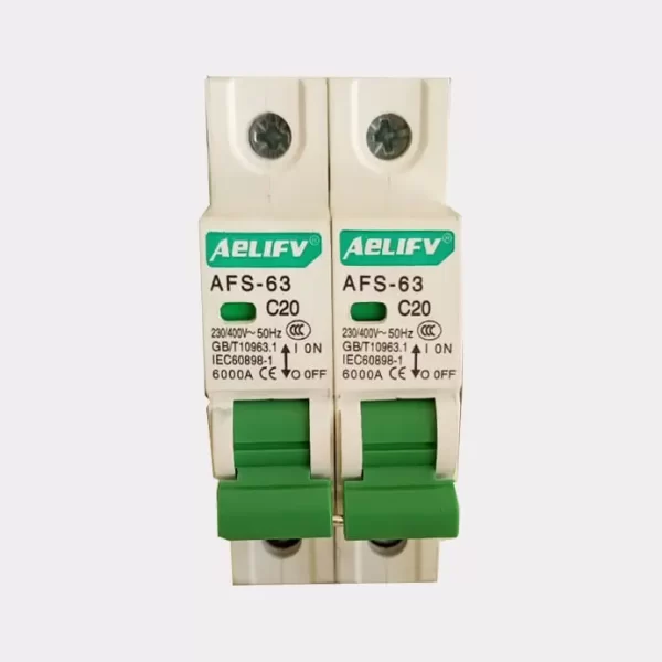 Circuit Breaker C20 Aeliefv for Solar Energy Systems