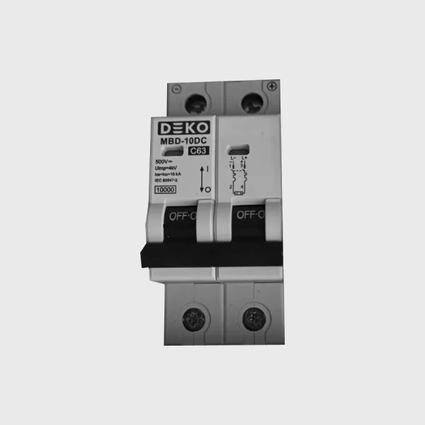 Circuit Breaker Deco C63 for Solar Energy Systems