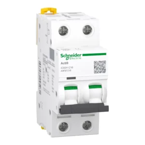 2P 16A C Acti9 iC60N Schneider Circuit Breaker by Schneider Electric