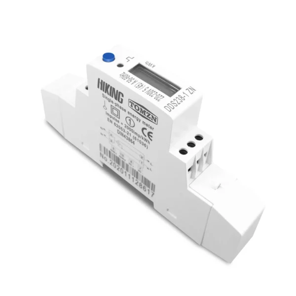 Single Phase kWh Meter - 1 Module, 40A Warranty