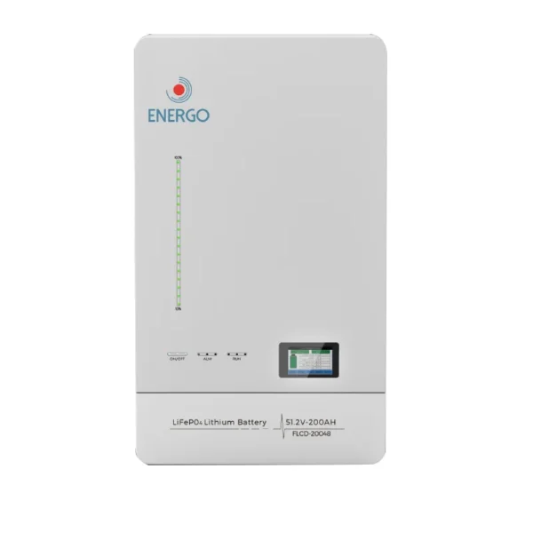 Energo LiFePO4 Lithium Battery 51.2V 200Ah